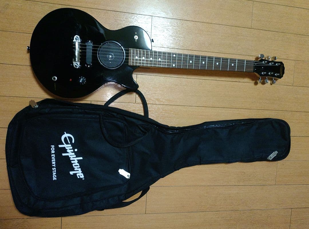 K.Garage レスポールジュニア タイプ　アンプ内臓ギター