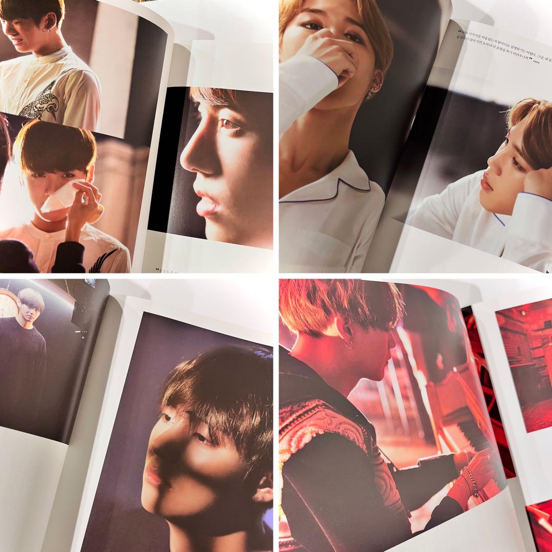 BTS WINGS concept book SUGA ユンギ ポラ プレフォト