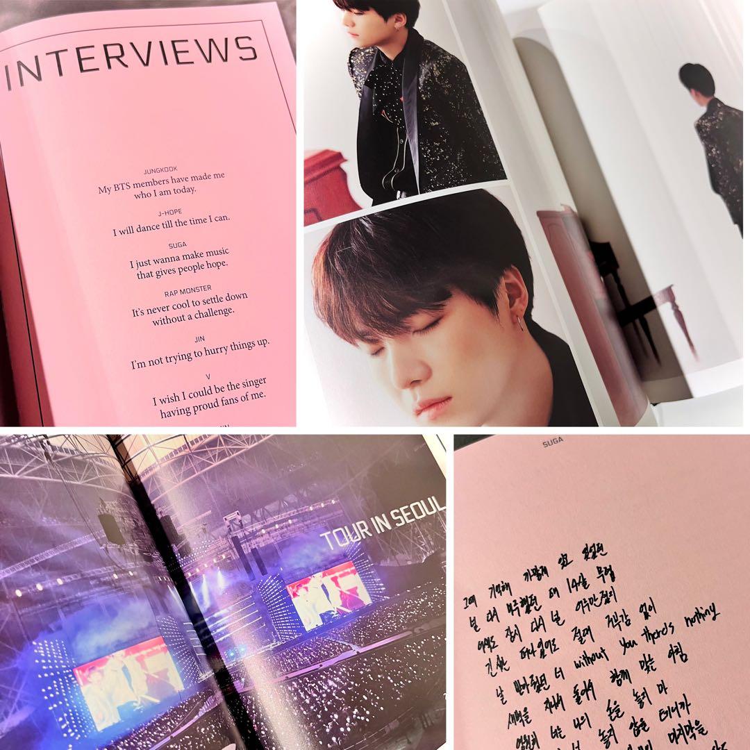 BTS WINGS concept book SUGA ユンギ ポラ プレフォト