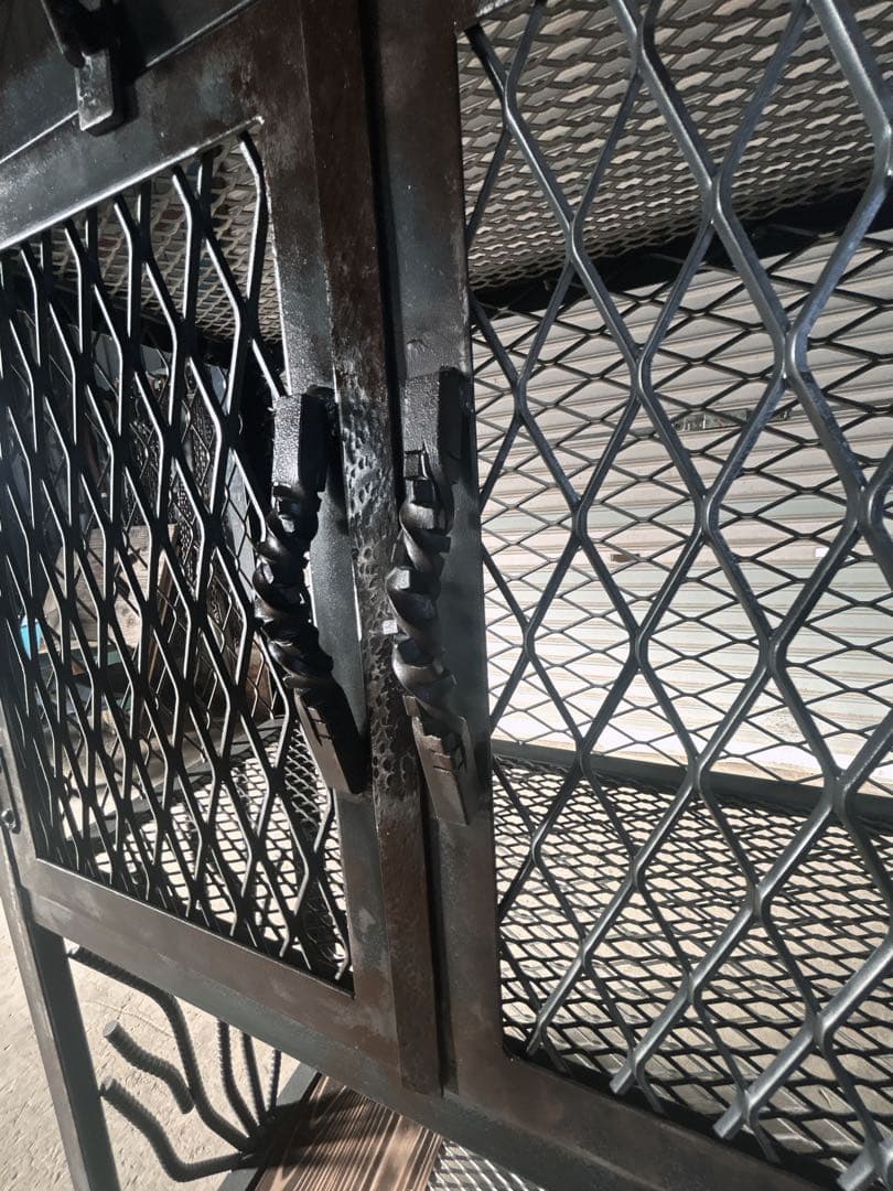 アイアンキャビネット　エイジング加工品