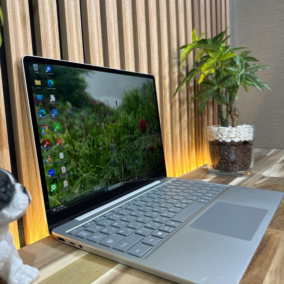 超美品‼️Surface Laptop Go☘プラチナ☘第10世代☘ノートパソコン
