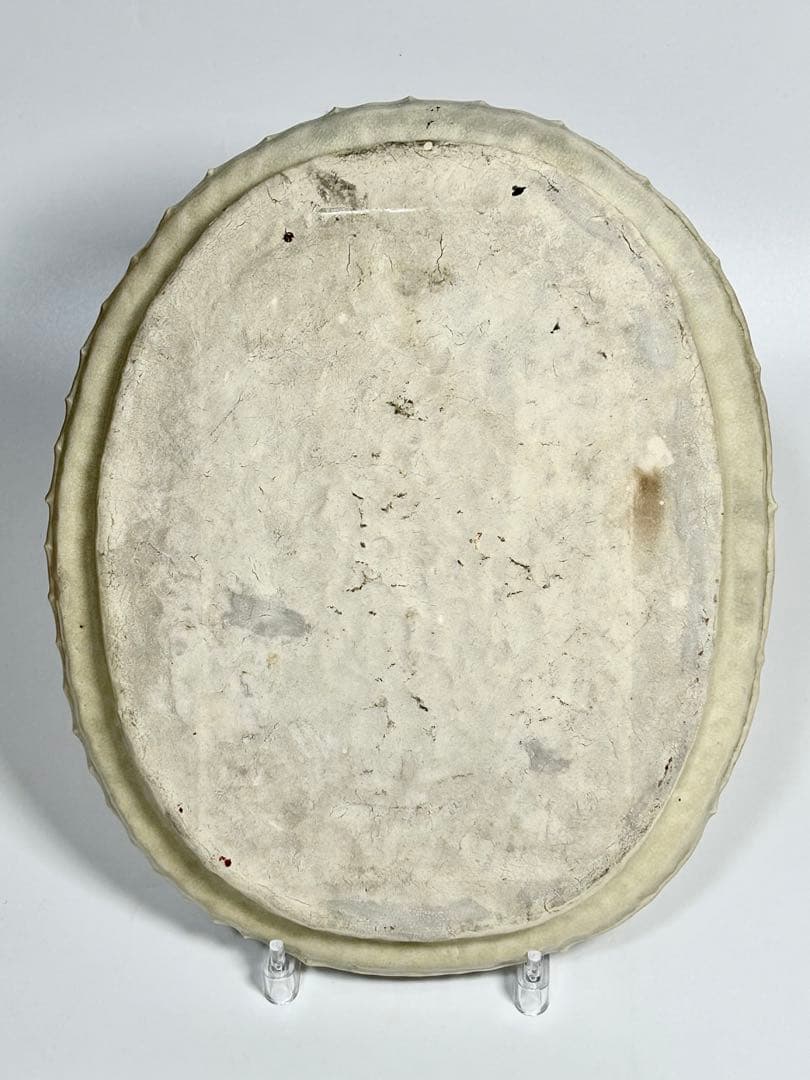 錦光山 宗兵衛 色絵武者図陶板 陶板 京薩摩 薩摩焼