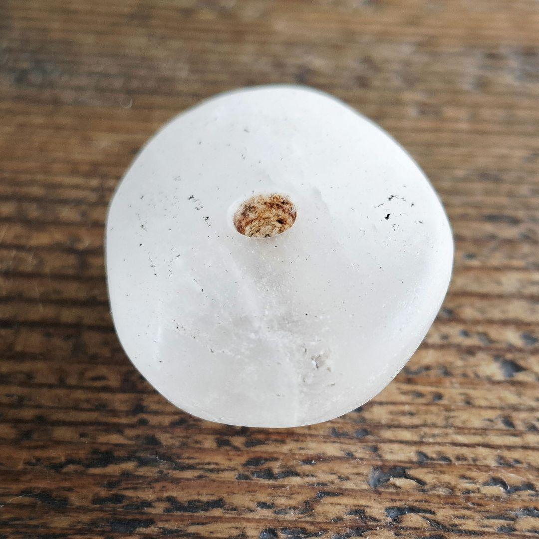 *古代水晶 大珠 橿原遺跡 出土品 古墳時代 勾玉