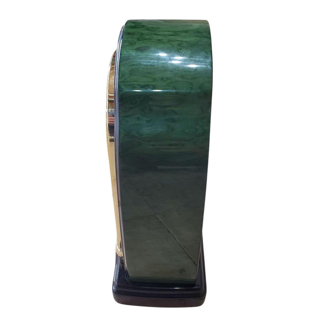 電波置時計 RHYTHM 4RY678HG スワロフスキー付き