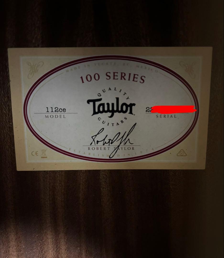 Taylor 112ce テイラー スプルース単板 アコギ エレアコ