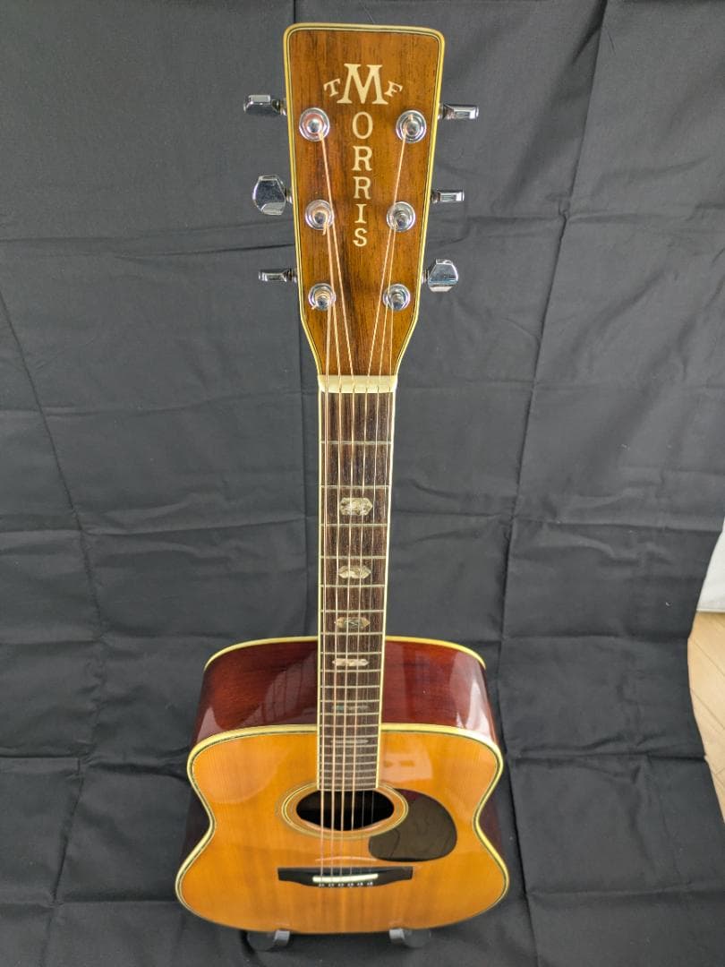 Morris TF W-50 アコースティックギター モーリス　ハードケース付き