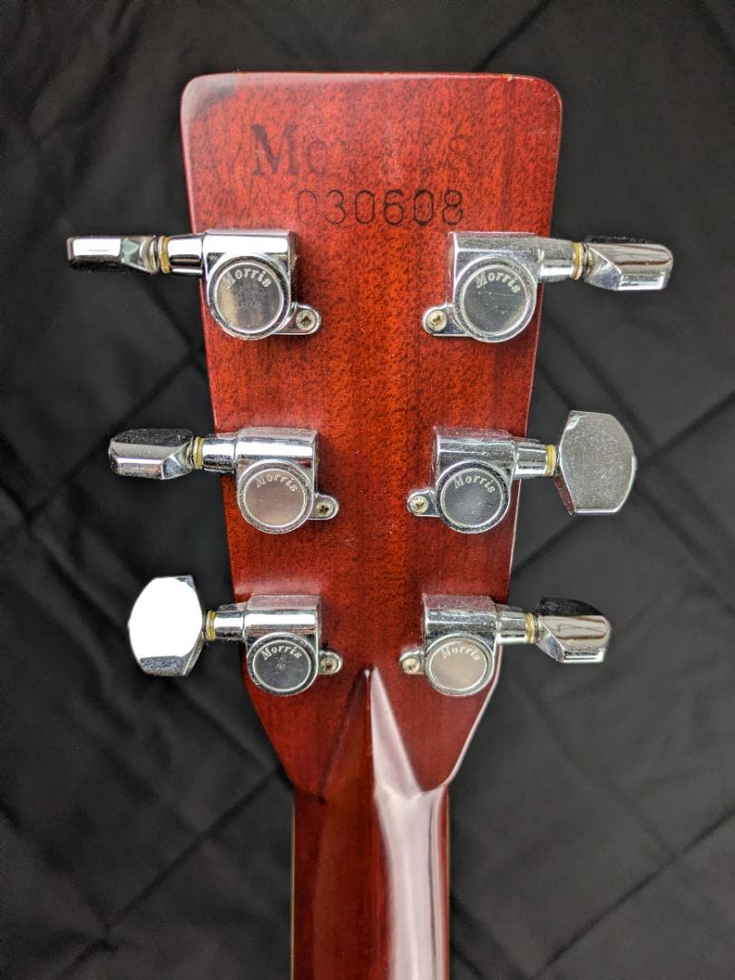 Morris TF W-50 アコースティックギター モーリス　ハードケース付き