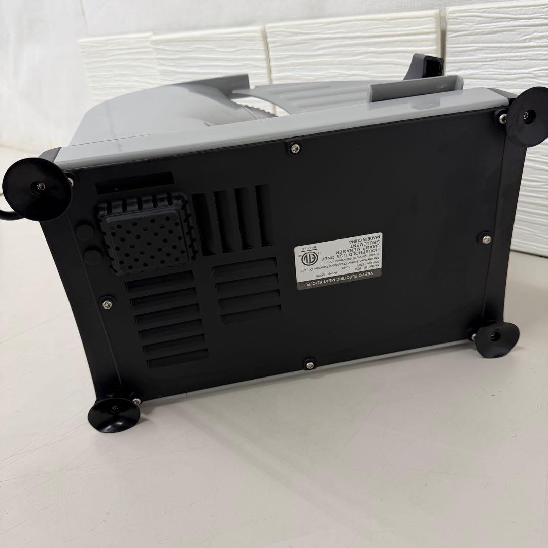 YEEYO製　家庭用電動ミートスライサー　フードスライサー　60Hz専用