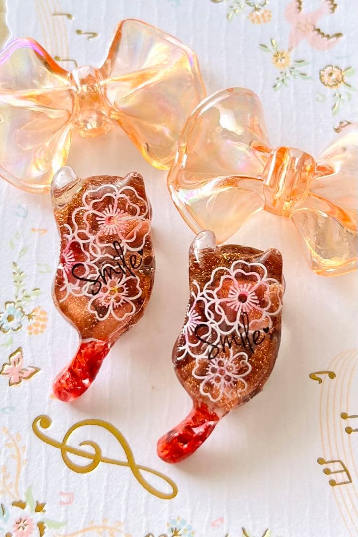 じゃれねこ『4月☆イベ88オーロラリボン×オレンジ』