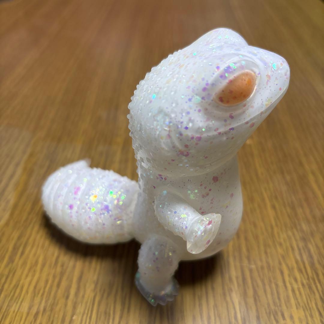 ヒョウモントカゲモドキ　レオパ　ソフビ　フィギュア　爬虫類　トカゲ　ヤモリ