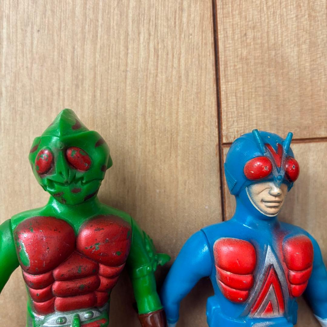 仮面ライダー　ソフビ　ポピー　8体