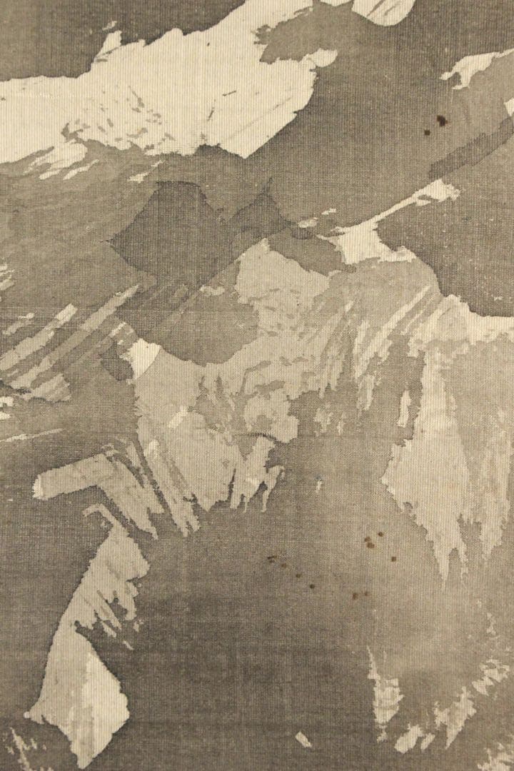 No5366 掛軸　鈴木松年　老松図　絹本　日本画　絵画　古画　古美術　送料無料