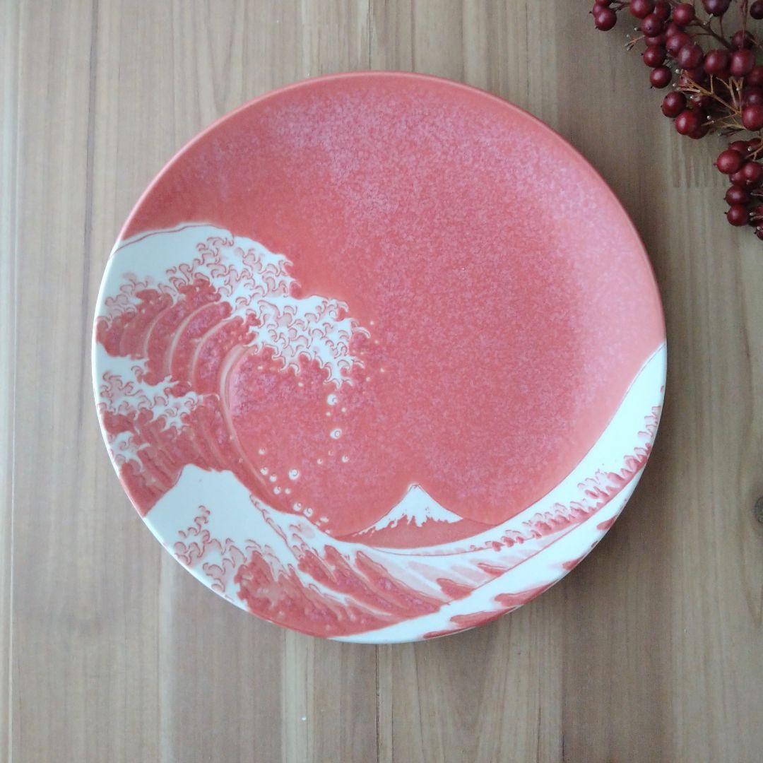 水玉スープカップ２色・トルコブルー小鉢４個・浪富士山皿２色