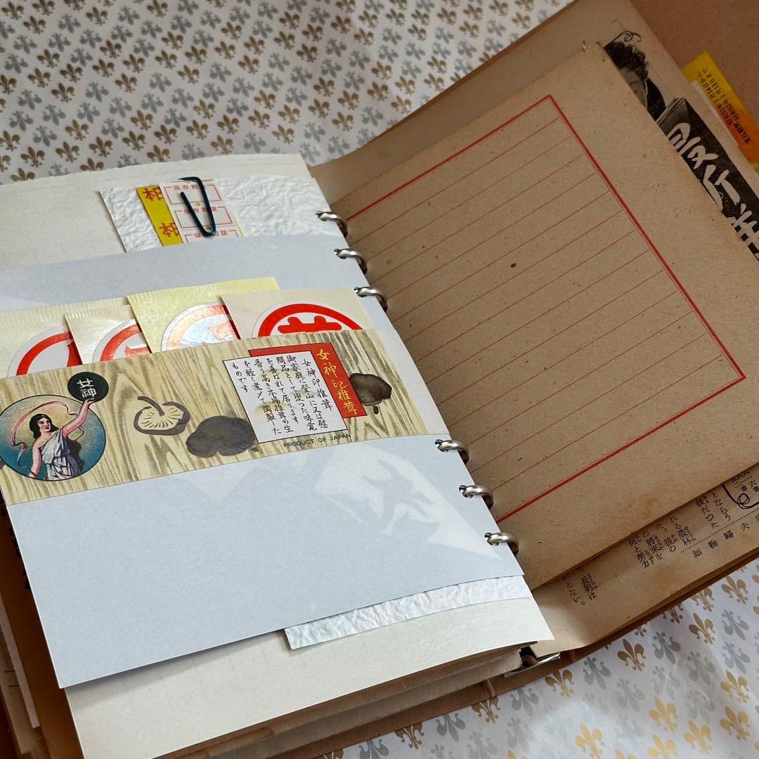 New❁⃘ 昭和レトロ バインダージャーナル【149】おすそ分けファイル A5