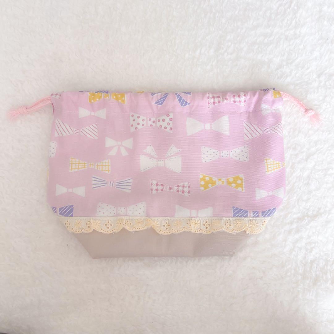 入園セット　入学セット　5点　ピンク　リボン　女の子　かわいい　レッスンバック