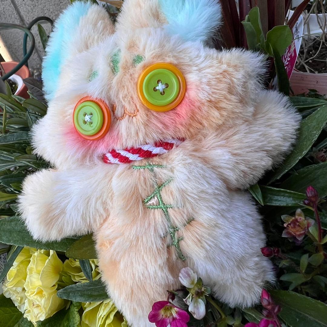 茉*)様 身代わり幻獣 ぬいぐるみ版 つぎはぎゆうばりめろんちゃん