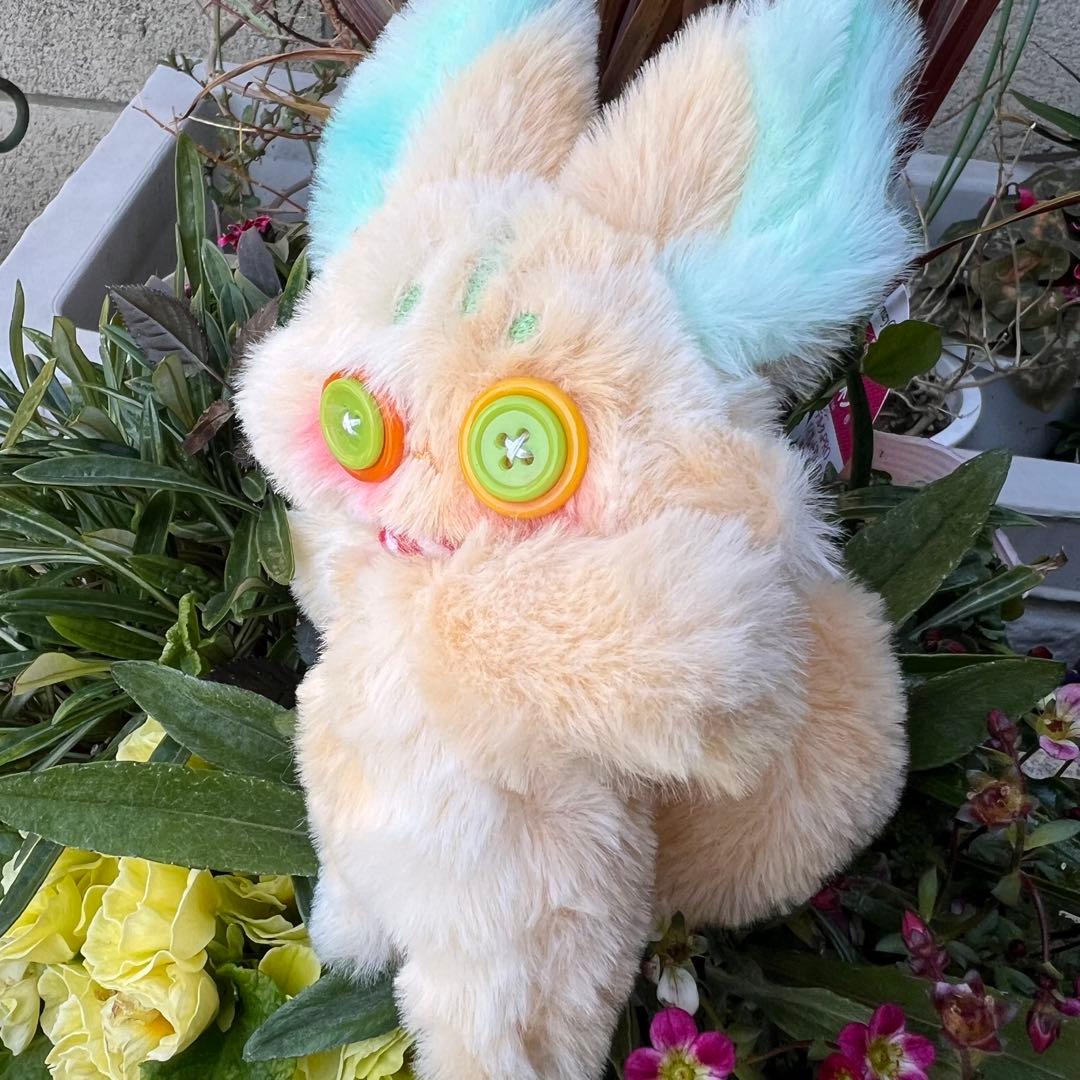 茉*)様 身代わり幻獣 ぬいぐるみ版 つぎはぎゆうばりめろんちゃん