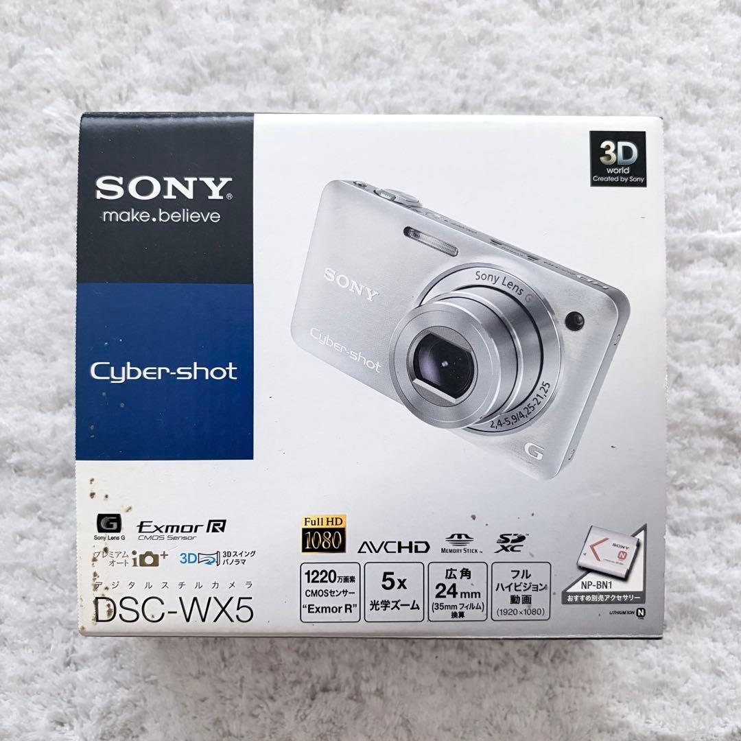 美品【動作確認済】SONY ソニー Cyber-shot DSC-WX5 黒