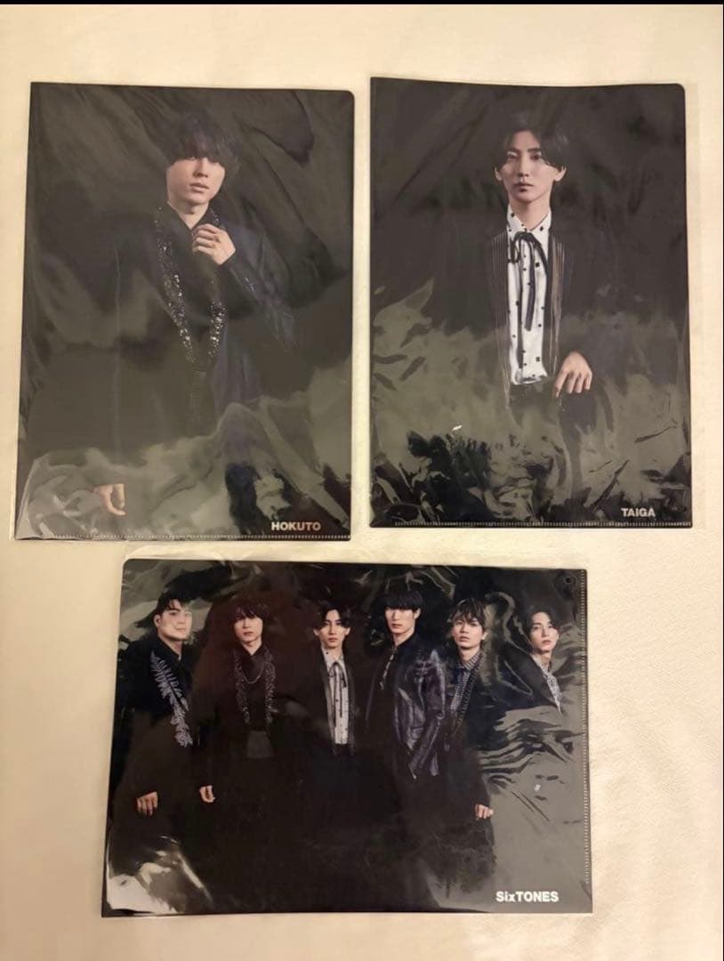 SixTONES CDカレンダー公式写真クリアファイルパンフレットまとめ売り