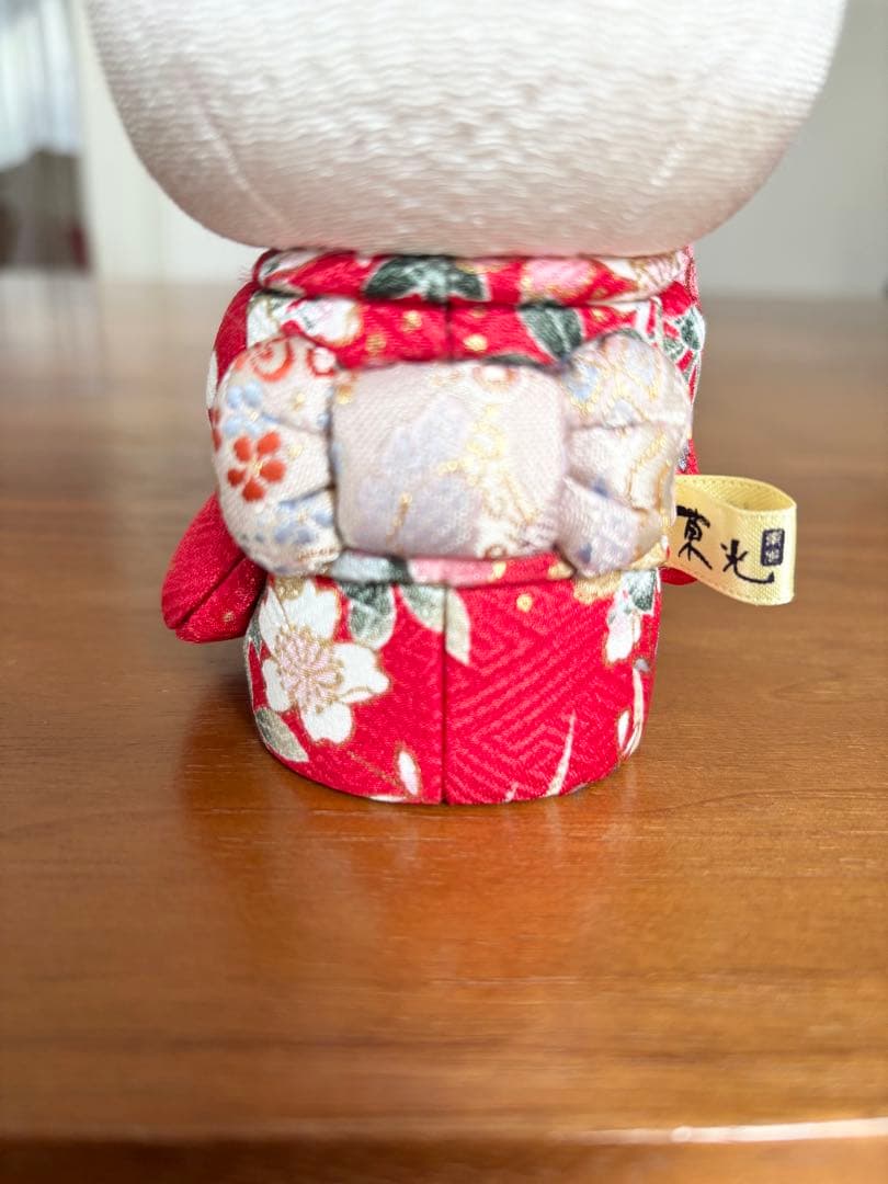 【新品】招き猫　ハローキティ　キティーちゃん　コラボ人形　柿沼東光　日本製
