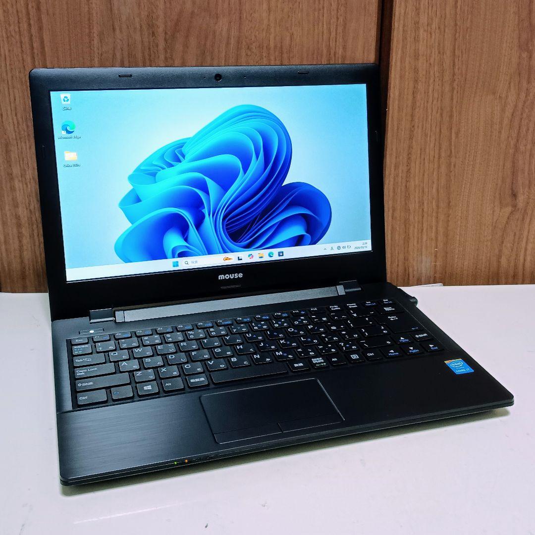 mouse Corei7 メモリ8GB SSD256GB Webカメラ