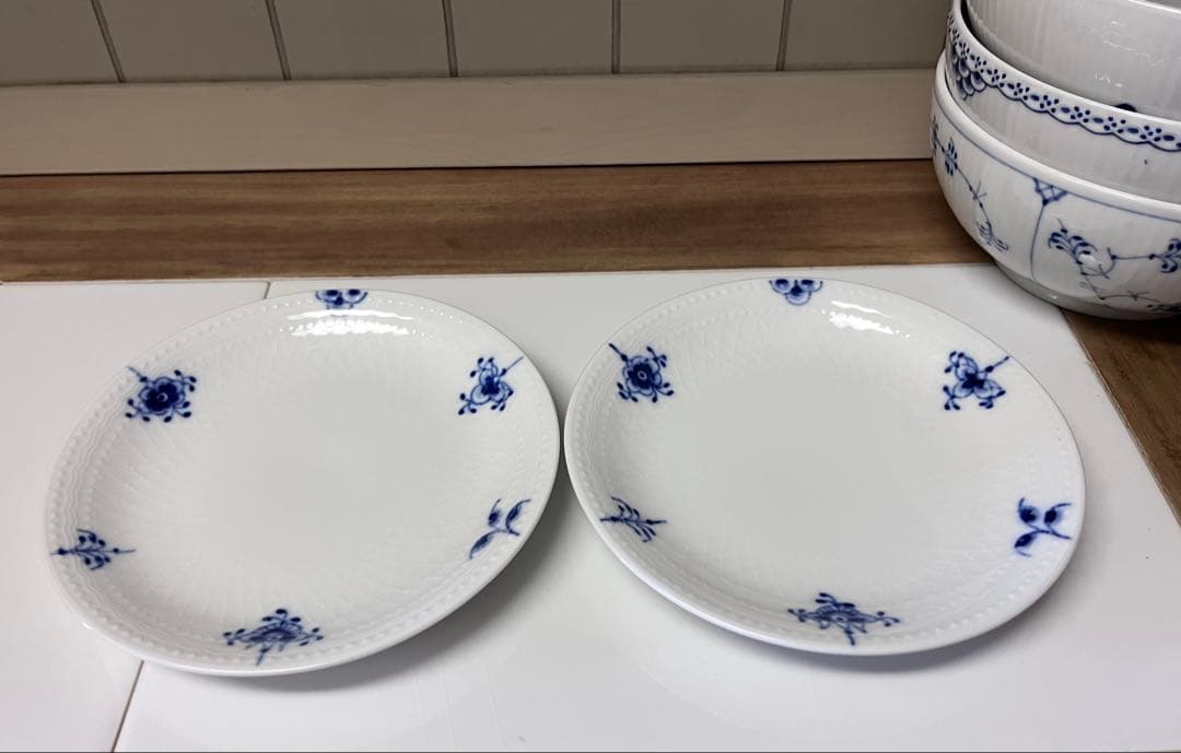 ブルーパルメッテ　ブロッサム　プレート　15cm　2枚