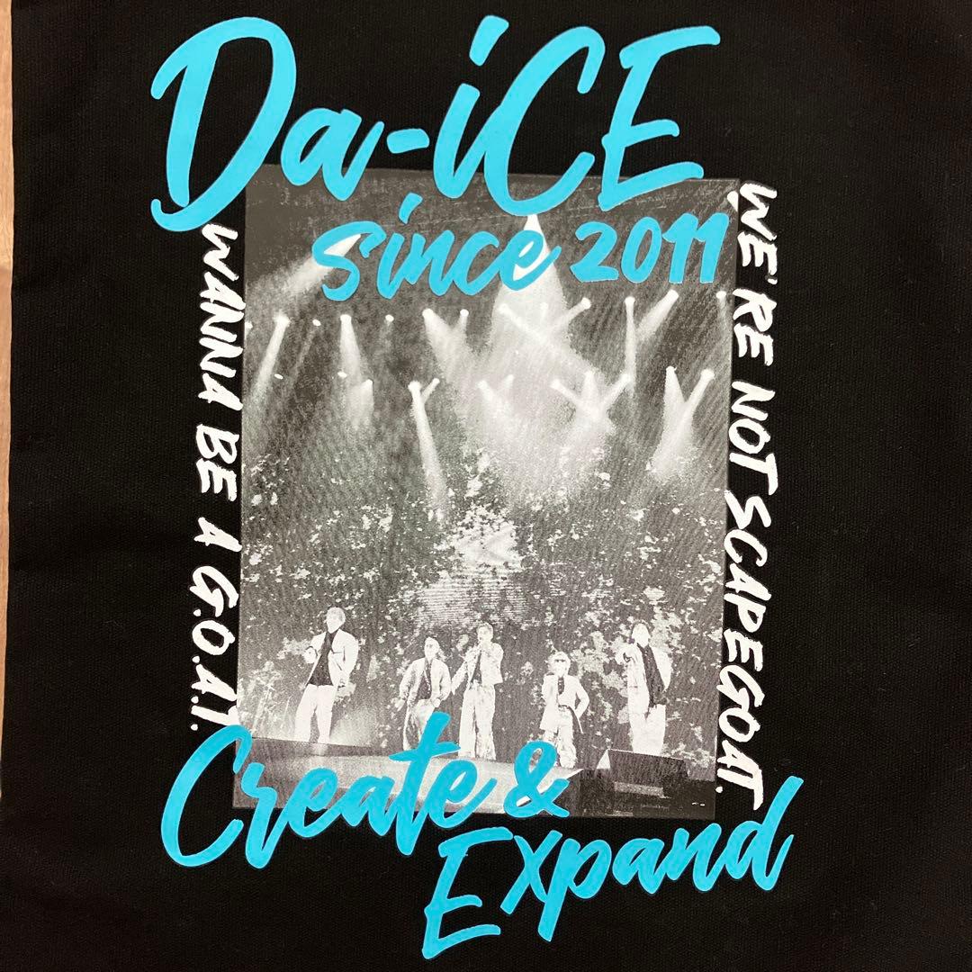 Da-iCE ×FJコラボPhoto Eco Bag (black/blue)