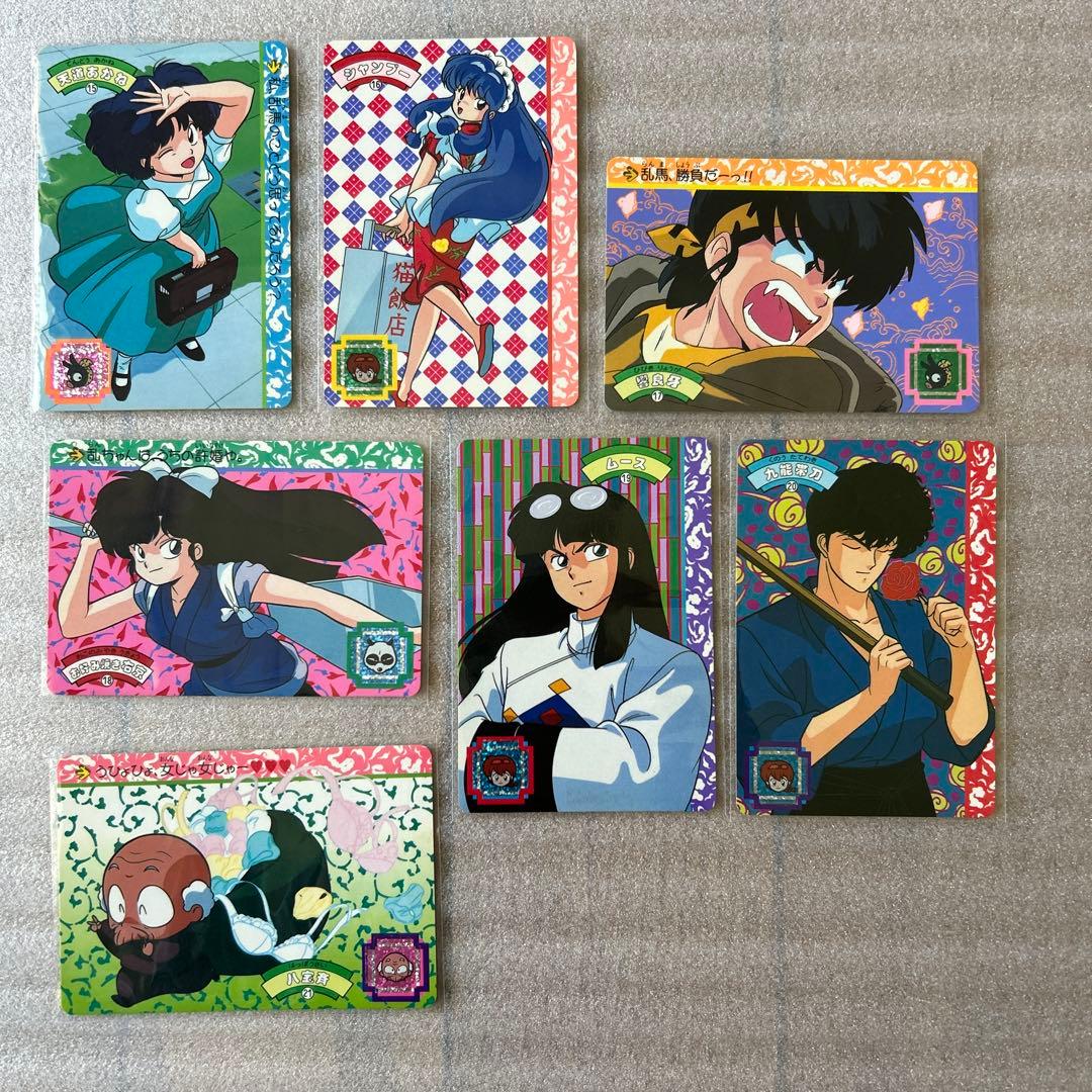 【超激レア】らんま1/2 BANDAIカードダス　第一弾　コンプリートセット