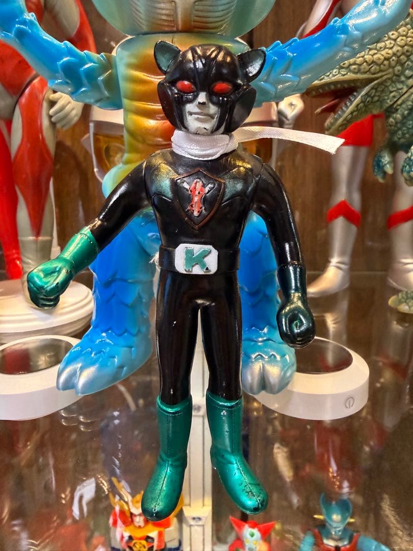 【当時物】バトルフィーバーJ ポピー ソフビ 5体セット 昭和レトロ 特撮