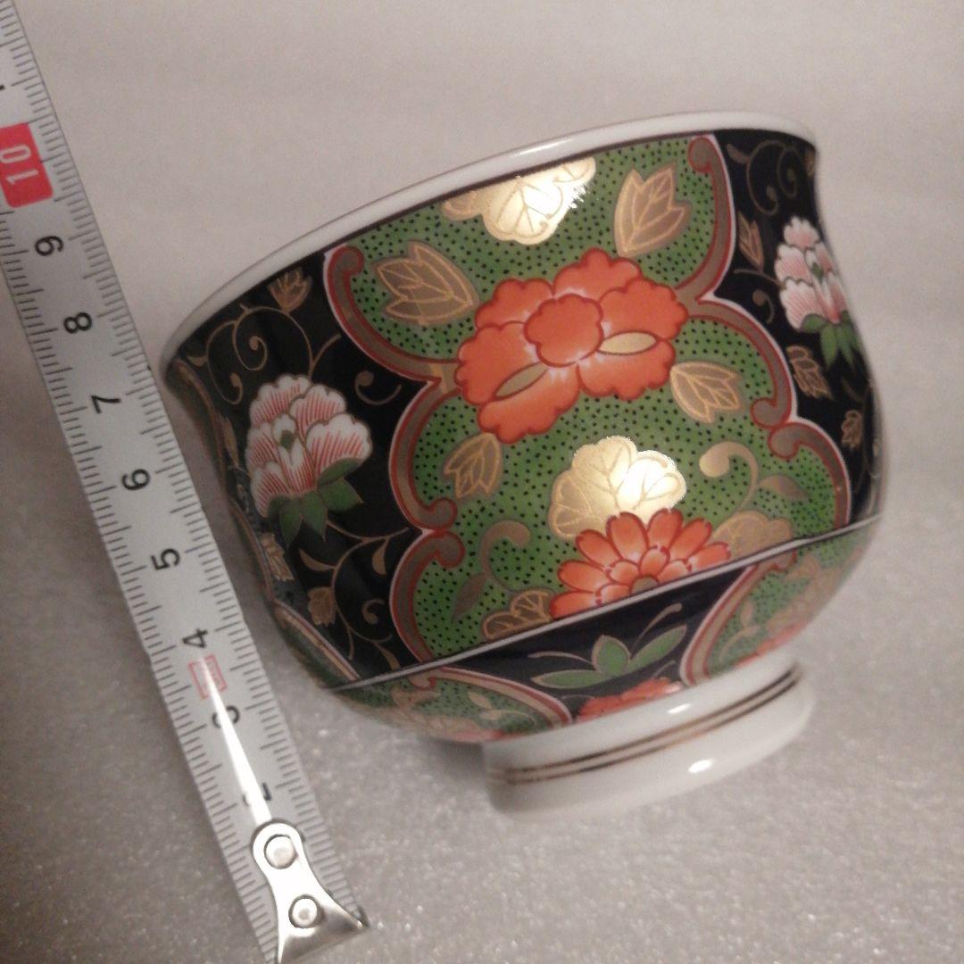 庫山窯　金彩　茶器セット　急須　湯呑み5客　古伊万里