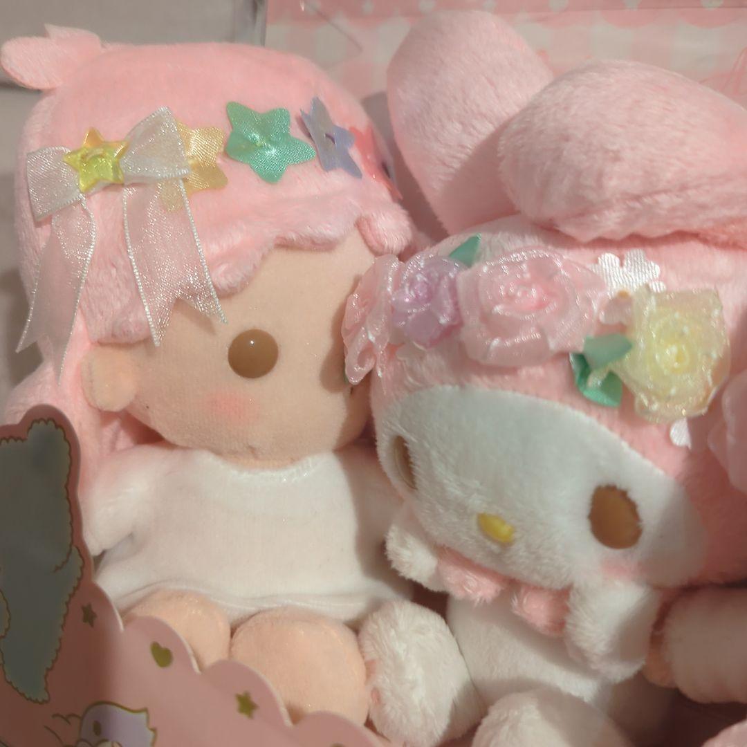 レア　マイメロ　キキララ　40th　ぬいぐるみ