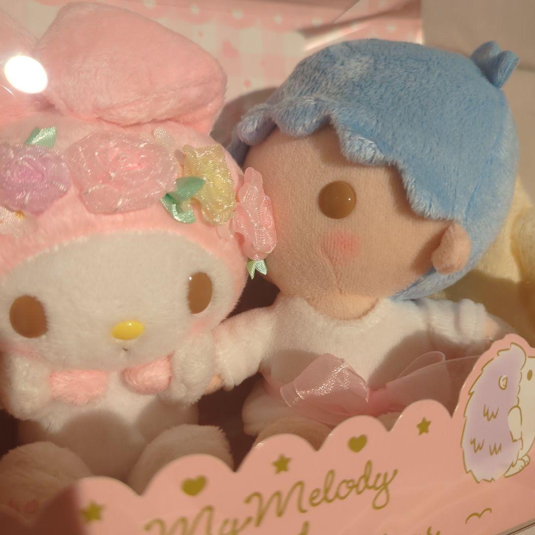 レア　マイメロ　キキララ　40th　ぬいぐるみ