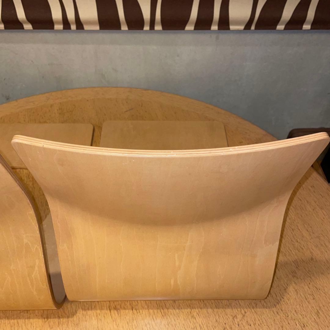 天童木工　座椅子　メープル　2個セット