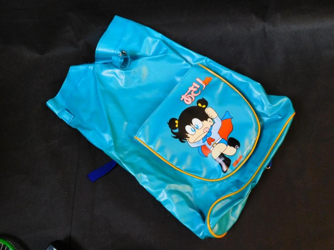 グリコ 景品 あさりちゃん バドミントンセット バッグ 昭和レトロ 非売品