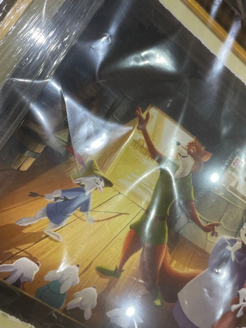 【ディズニー】ロビンフッド 複製原画 アート