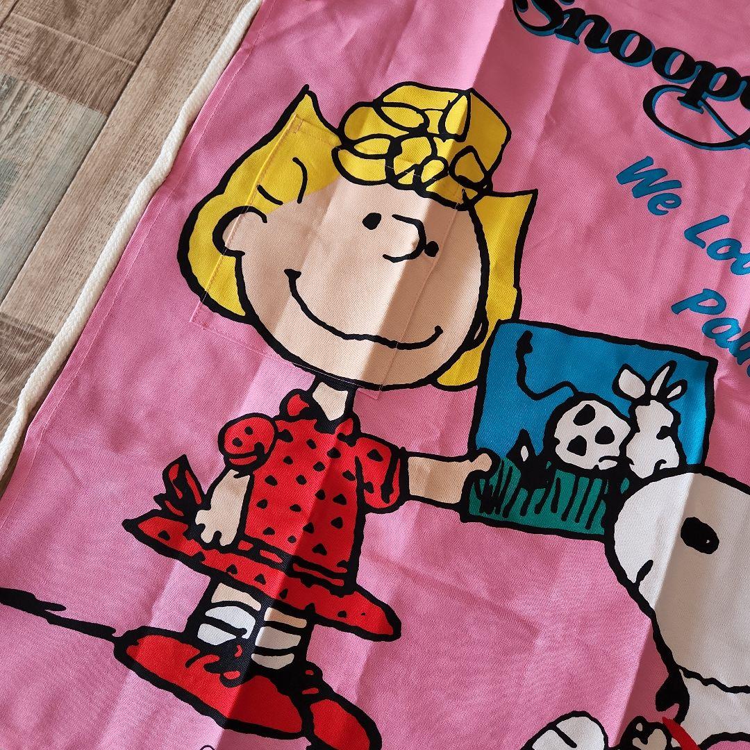 未使用　SNOOPYスヌーピーレトロ　ビンテージ　エプロン　日本製　ヴィンテージ