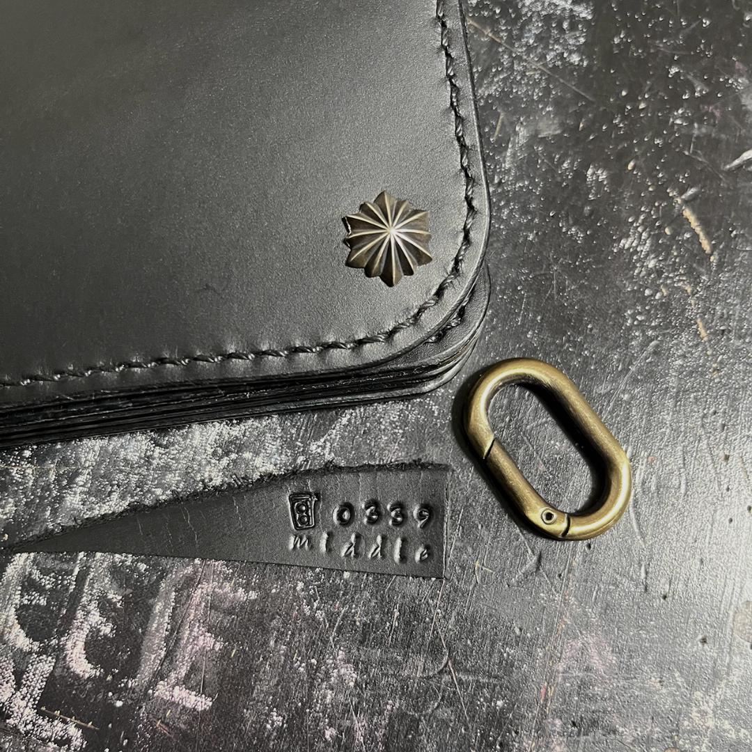 トラッカーウォレット ミドルトラッカーウォレット アポロコンチョ 3層 #339