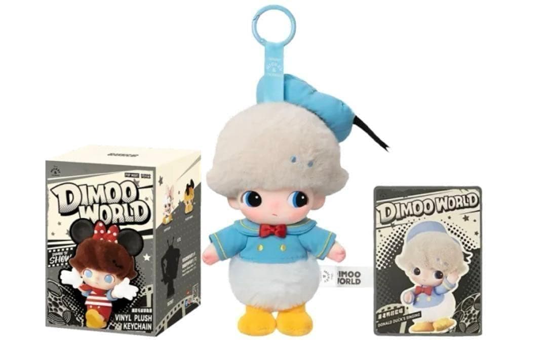 POPMART DIMOO ワールド ディズニー キーチェーン 単品 袋未開封