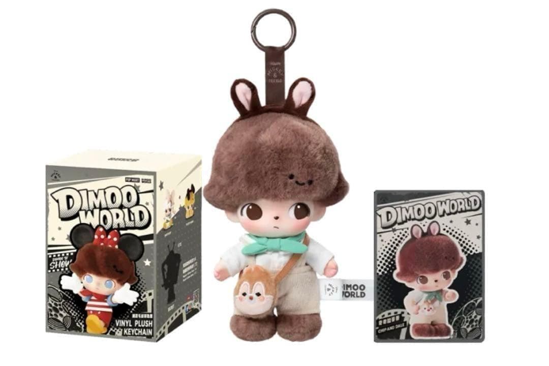 POPMART DIMOO ワールド ディズニー キーチェーン 単品 袋未開封
