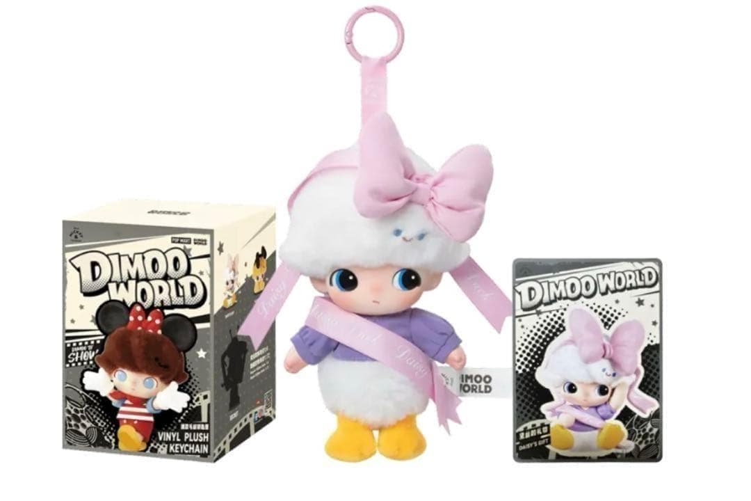 POPMART DIMOO ワールド ディズニー キーチェーン 単品 袋未開封