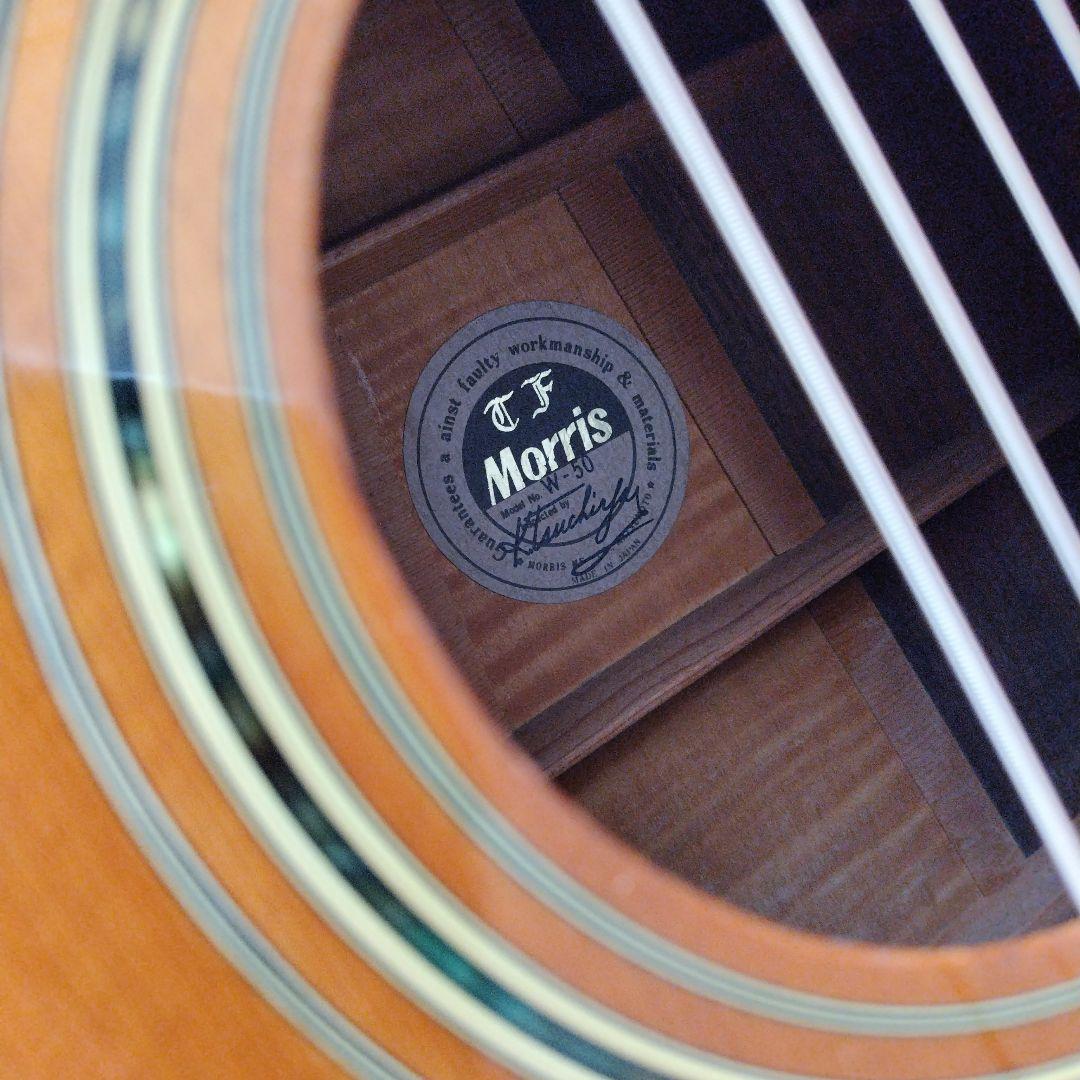 ★激鳴り　TFモーリス　W-50 スプルース単板　新品弦