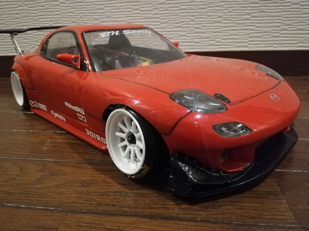 1/10 D-like ラジコン ボディ マツダ RX-7 RE雨宮 ドリパケ等