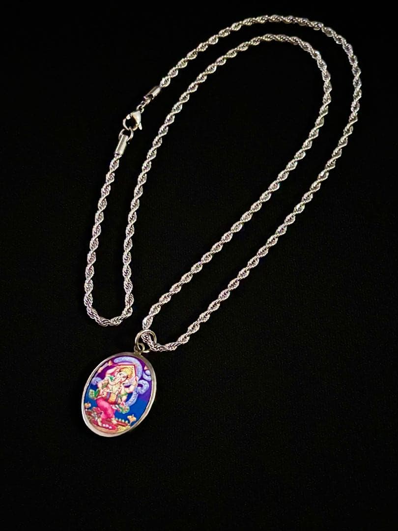 【週末価格】藤井風さん　オームペンダント ガネーシャ神