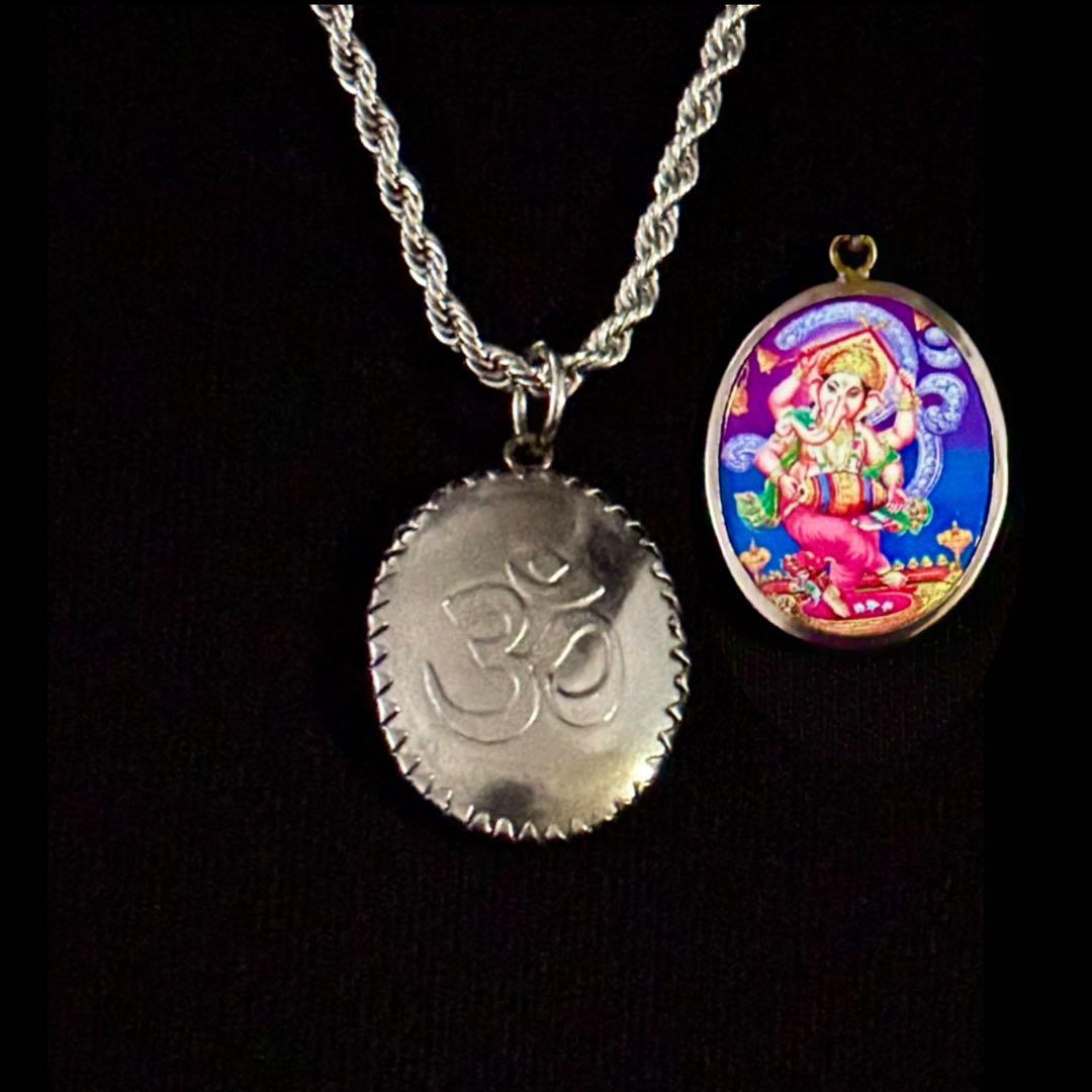 【週末価格】藤井風さん　オームペンダント ガネーシャ神
