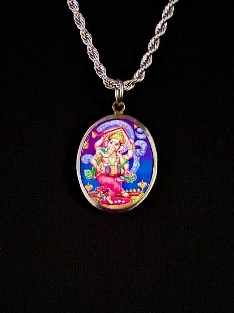 【週末価格】藤井風さん　オームペンダント ガネーシャ神