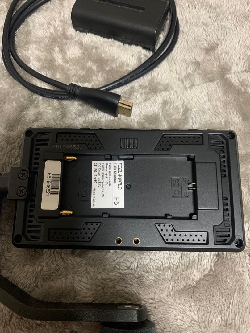 FEELWORLD F5 カメラ用外部撮影モニター
