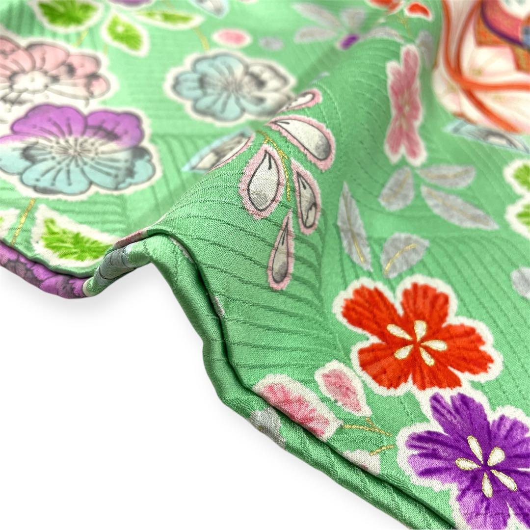 ◎mk-2919　七五三　女の子　着物　3歳　7歳　　3-2