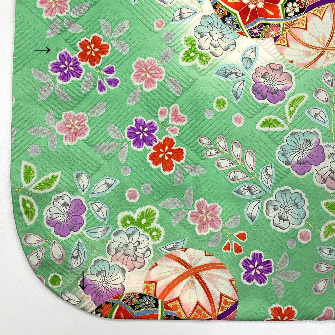 ◎mk-2919　七五三　女の子　着物　3歳　7歳　　3-2