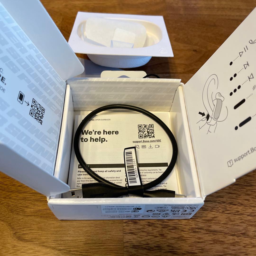 ひろぴ【動作確認のみ】BOSE ULTRA OPEN EARBUDS