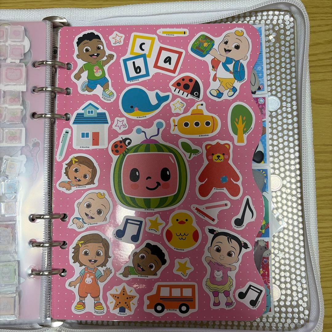ハローキティ シールホルダー バインダー式
